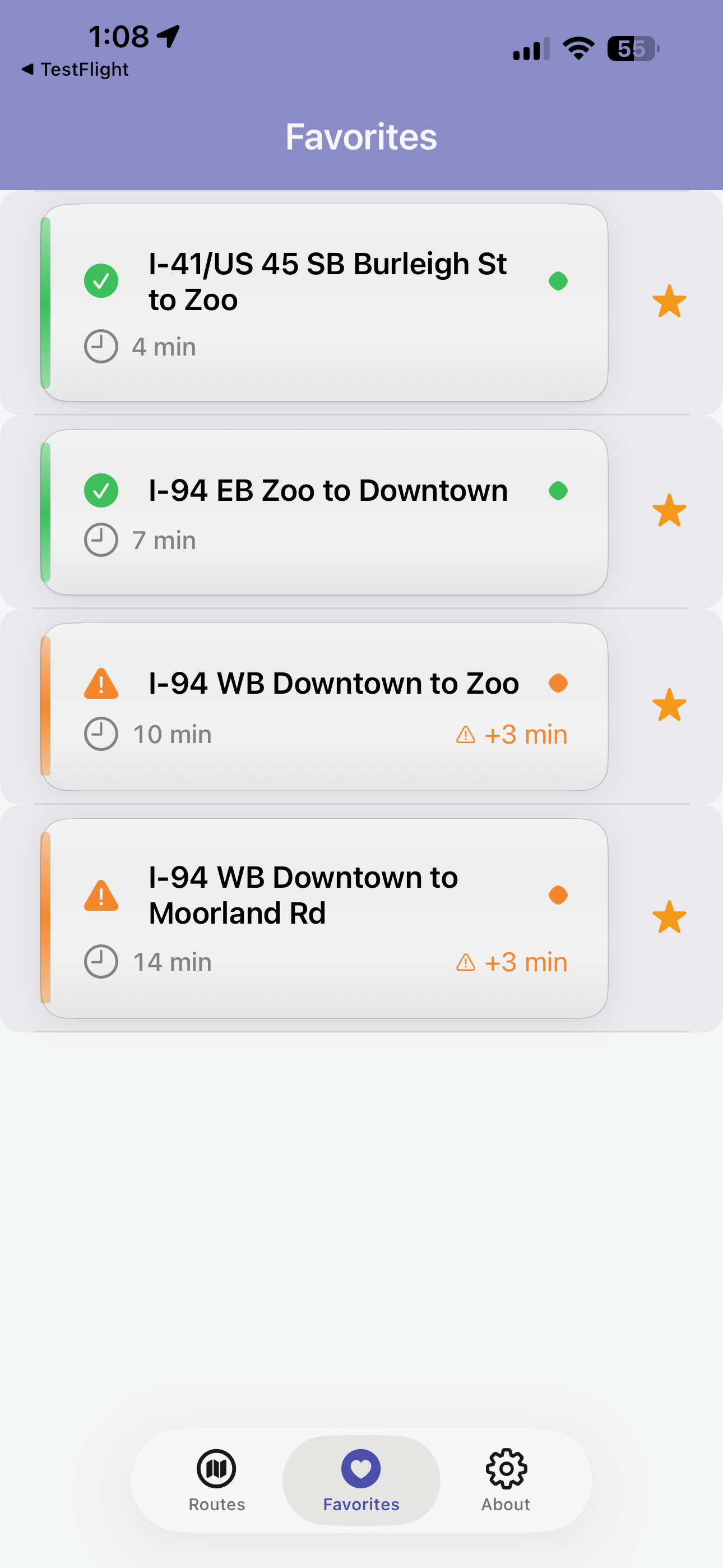 App screenshot